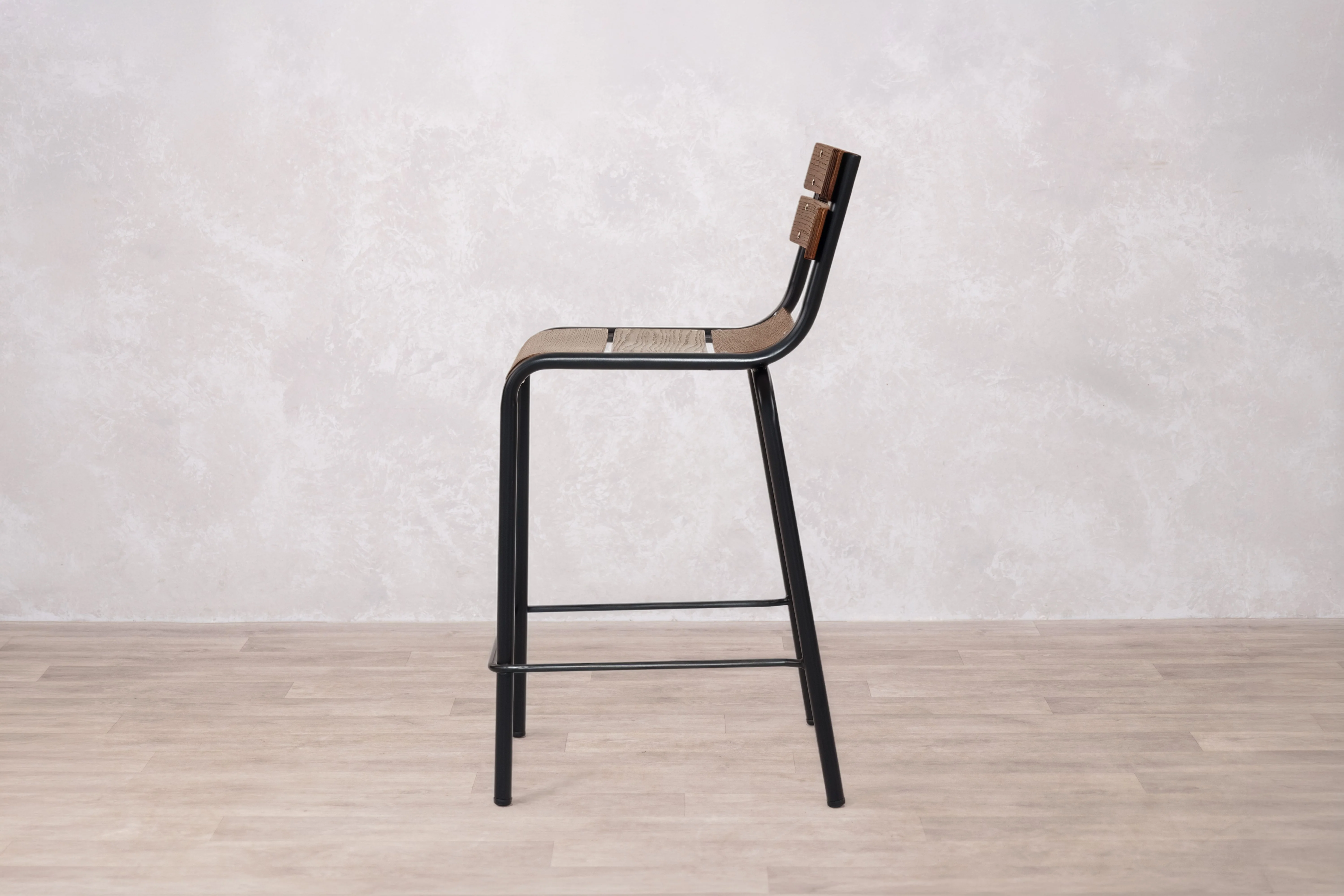 Cosmo Slatted Stacking Stool - Image 8