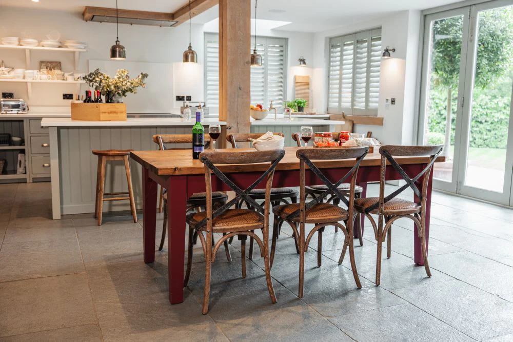 Burford Bespoke Pine Country Farmhouse Table - Image 10