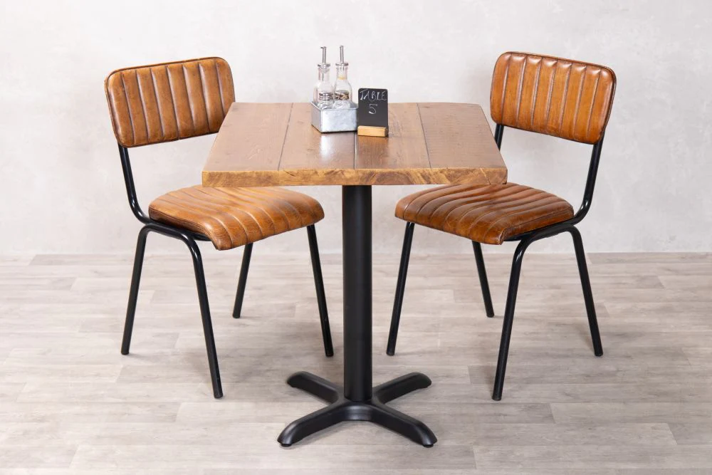Country Pine Top Café Table Range - Image 4