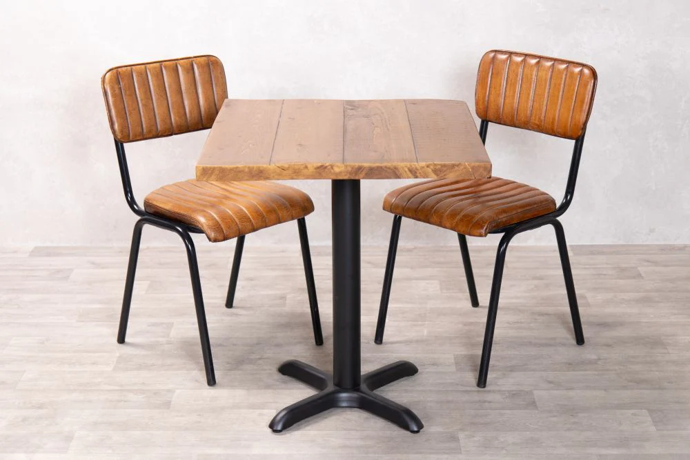 Country Pine Top Café Table Range - Image 5