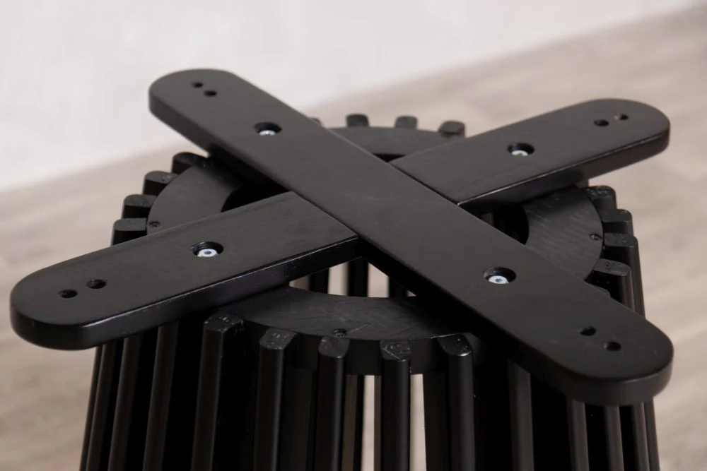 Darcy Table Base in Black - Image 5