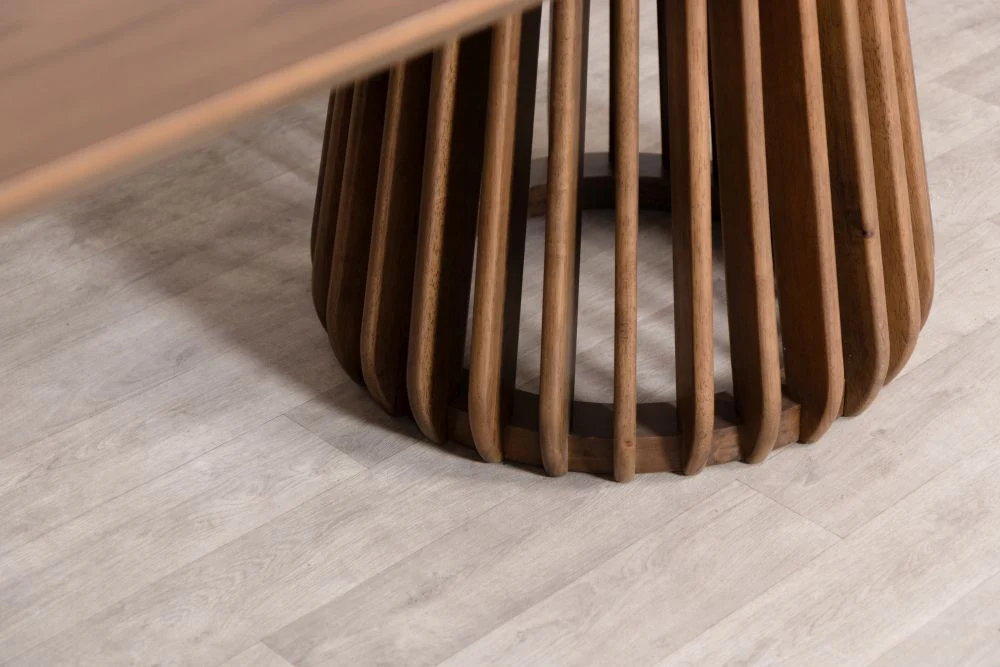 Darcy Oval Dining Table Range in Walnut - SECONDS ITEM - Image 13