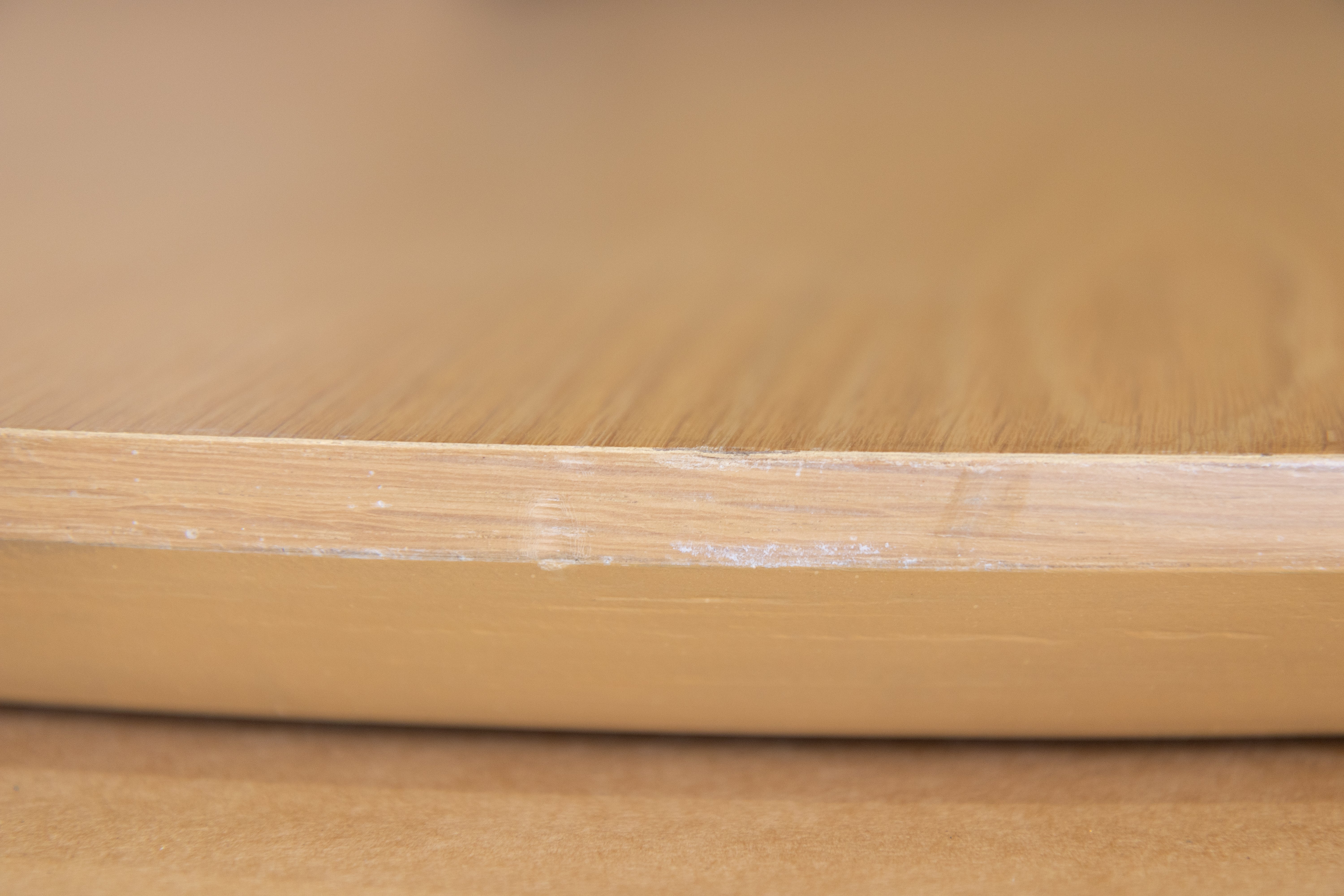 Darcy Round Dining Table in Seasoned Oak - SECONDS ITEM - Image 3
