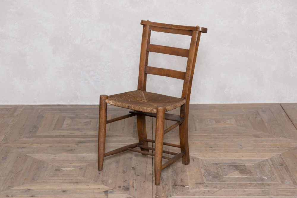 Dark Vintage Chapel Chairs - Image 3