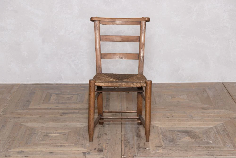 Dark Vintage Chapel Chairs - Image 4