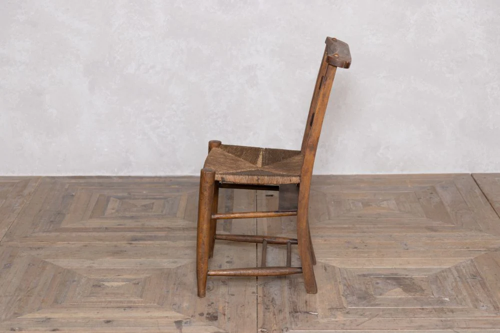 Dark Vintage Chapel Chairs - Image 5