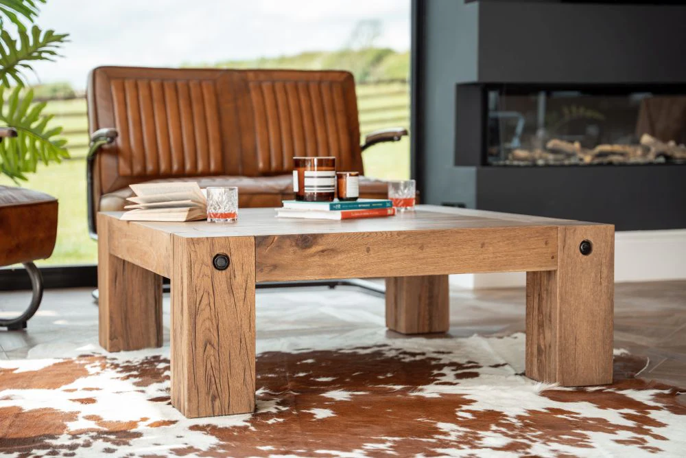 Darwin Wooden Coffee Table - Image 11