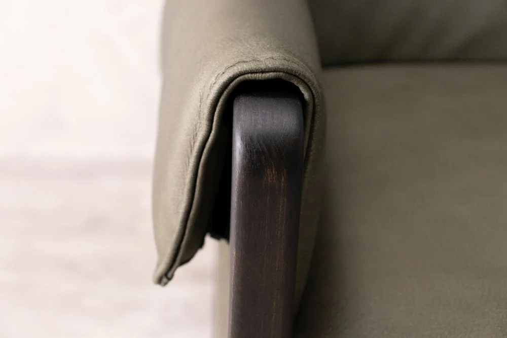Dawson Leather Dining Chair - Image 13