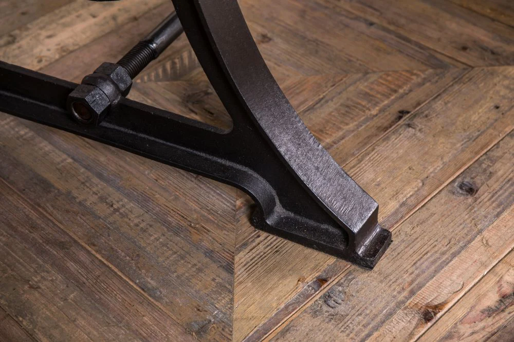 Detroit Cast Iron Dining Table - Image 6