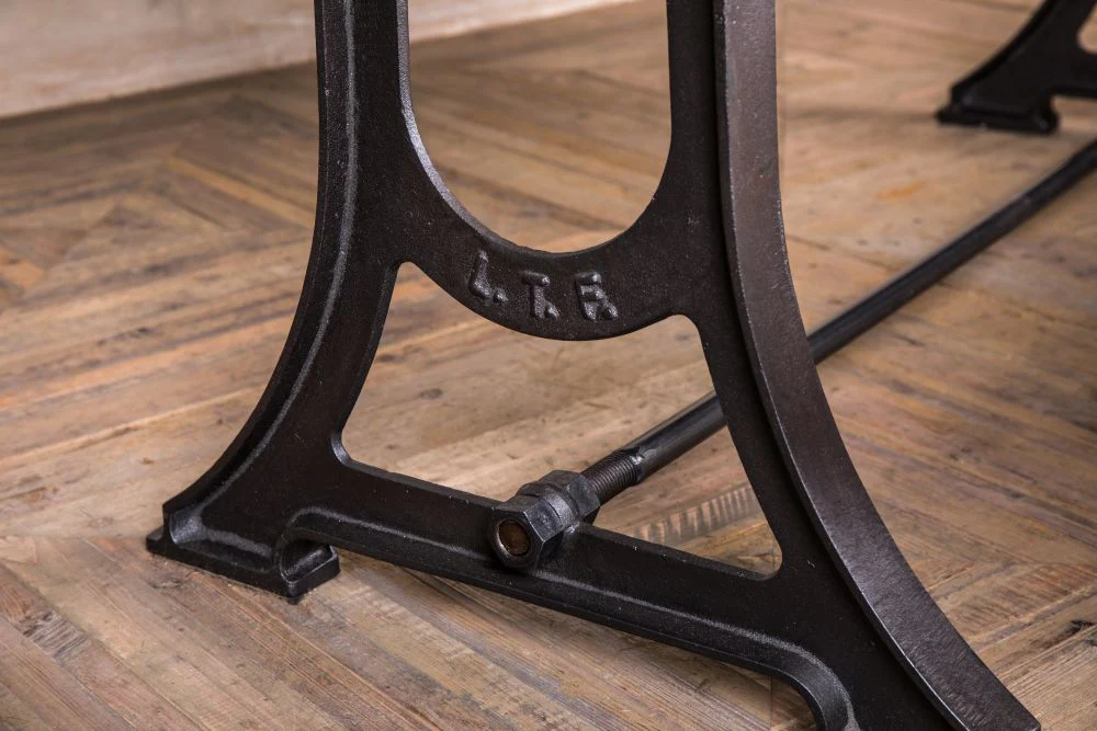Detroit Cast Iron Dining Table - Image 7