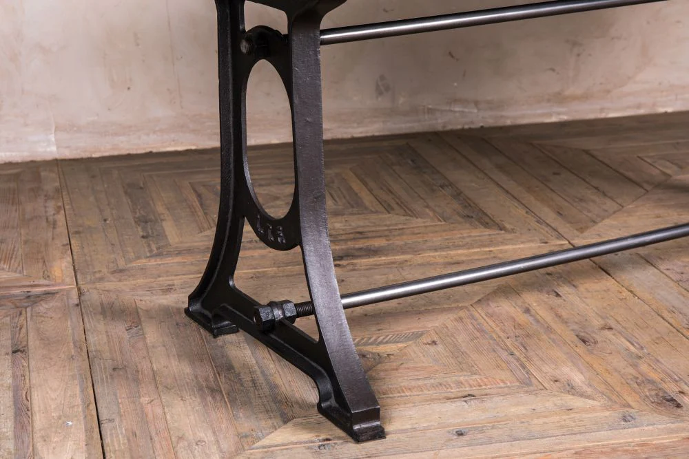 Detroit Cast Iron Dining Table - Image 8