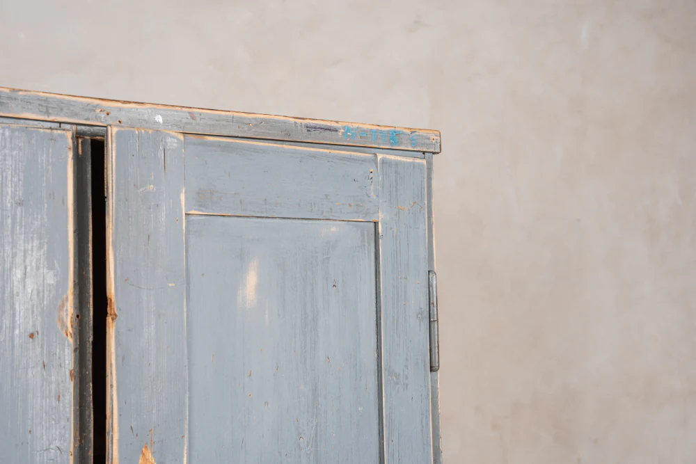 Distressed Pine Grey Kitchen Cupboard - Image 10