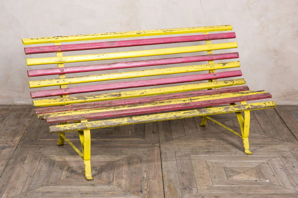Distressed Dining Bench