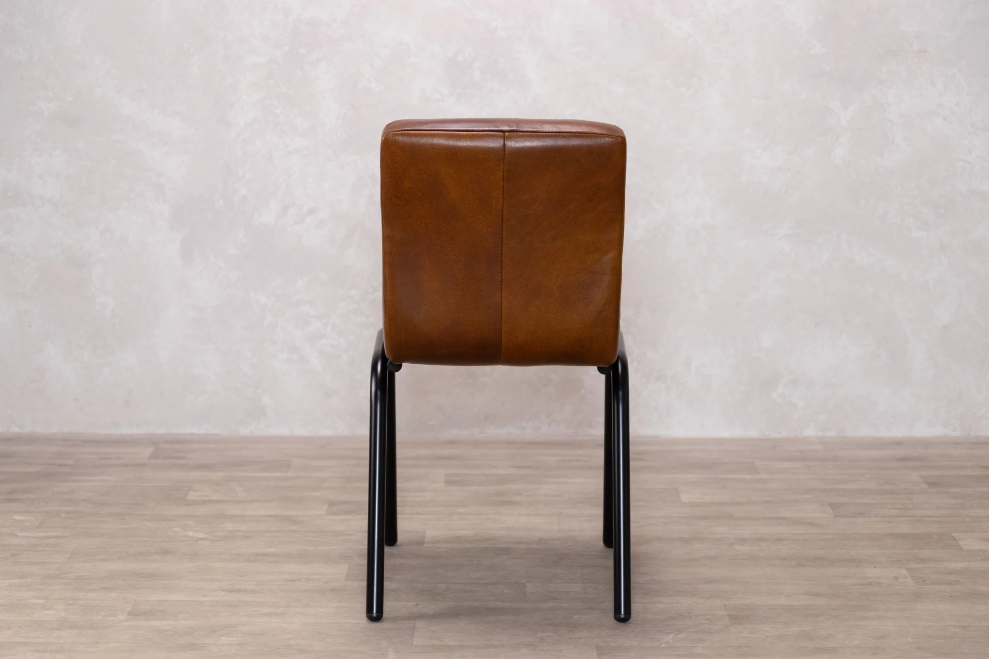 Jenson Distressed Leather Dining Chairs - Image 11