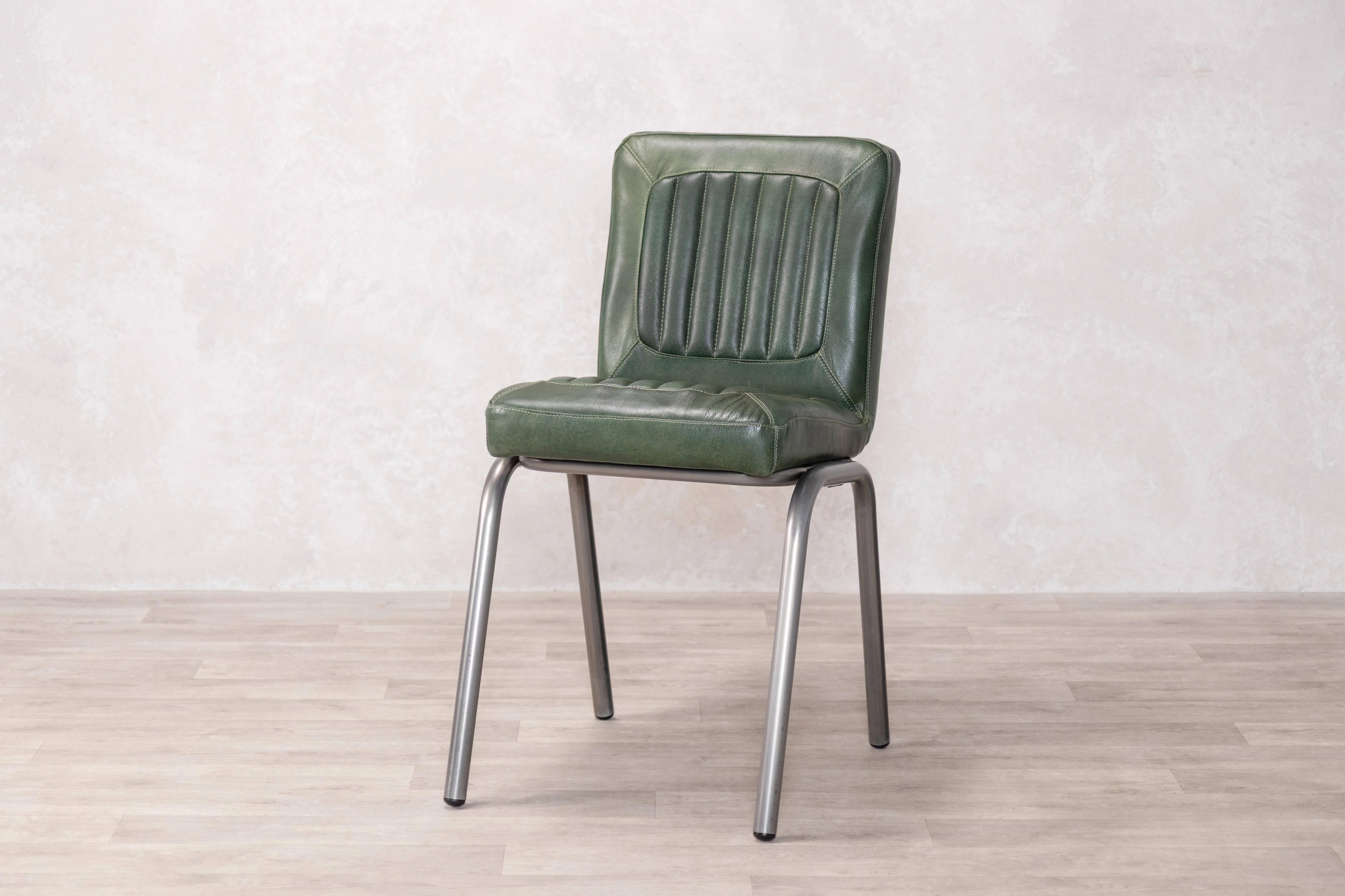 Jenson Distressed Leather Dining Chairs - Image 32