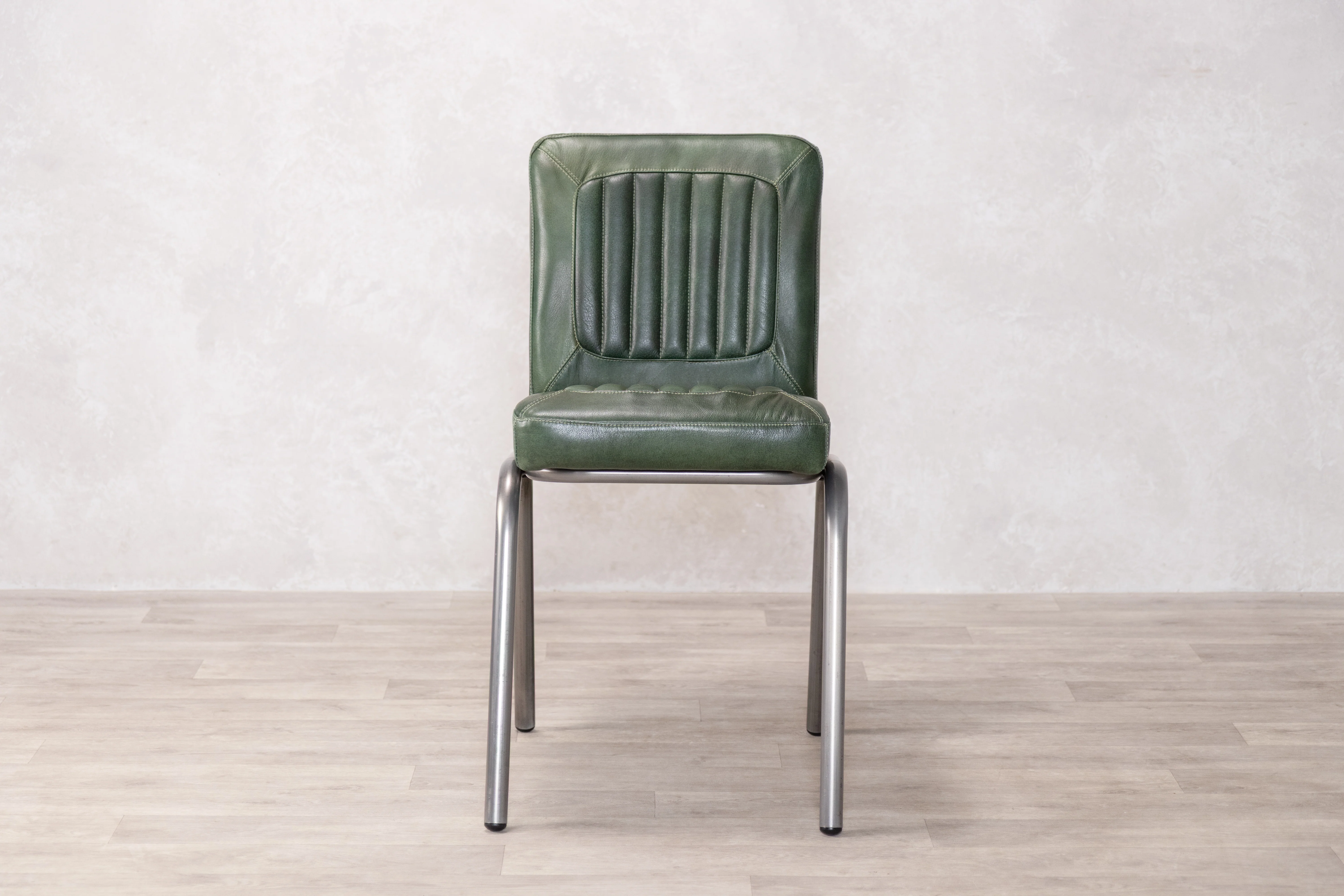 Jenson Distressed Leather Dining Chairs - Image 33