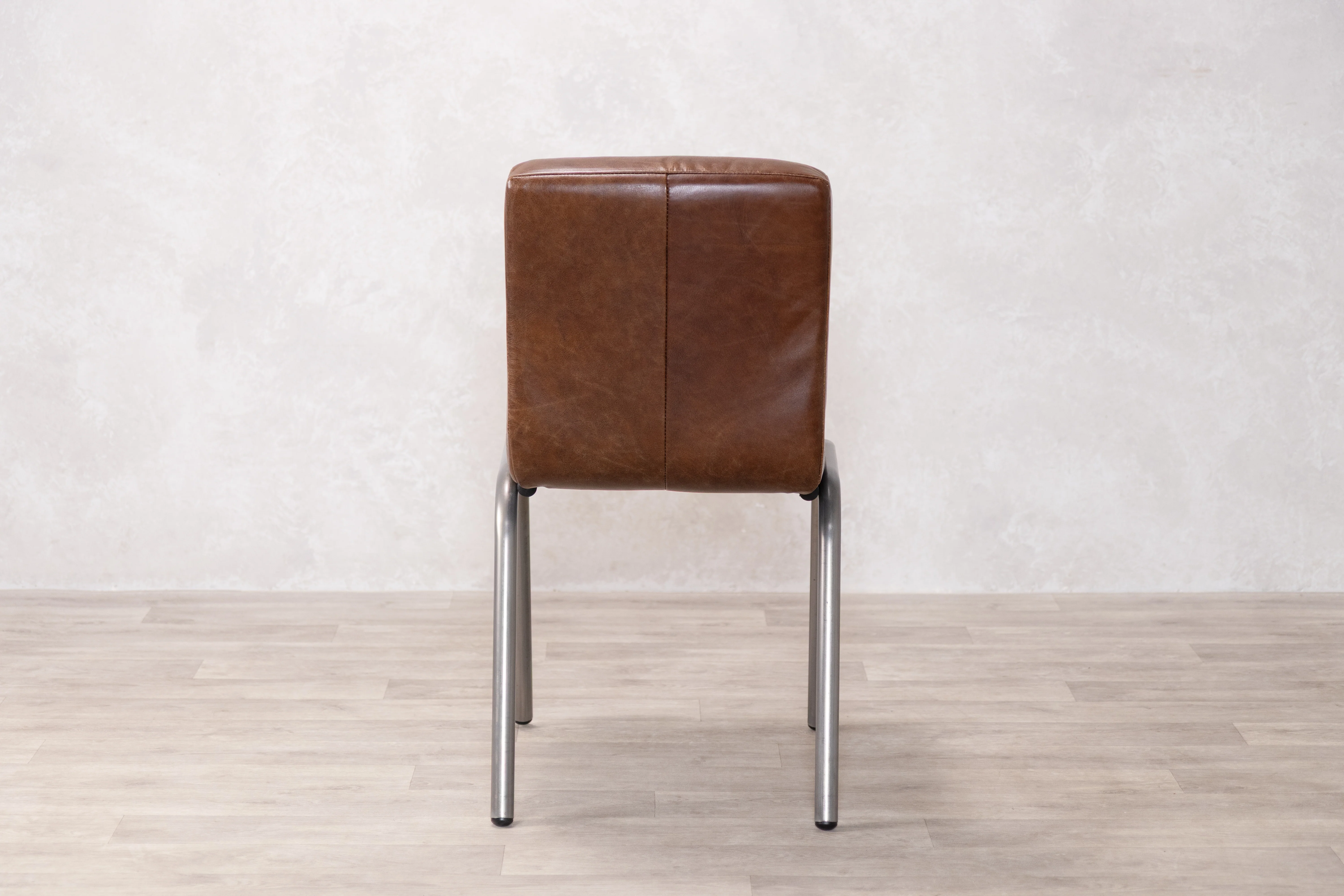 Jenson Distressed Leather Dining Chairs - Image 46