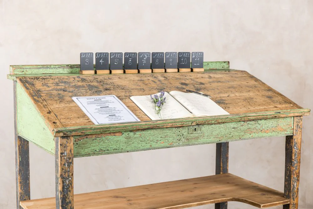Distressed Maitre D Stand - Image 8