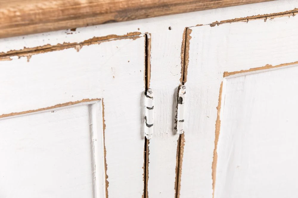 Distressed Painted Sideboard - Image 3