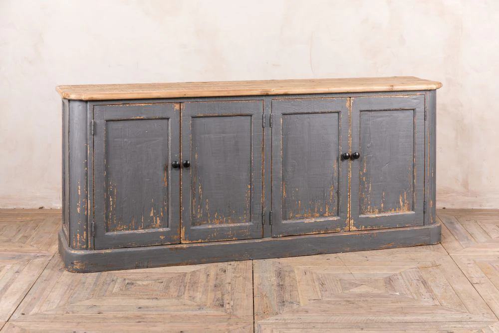 Distressed Painted Sideboard - Image 8