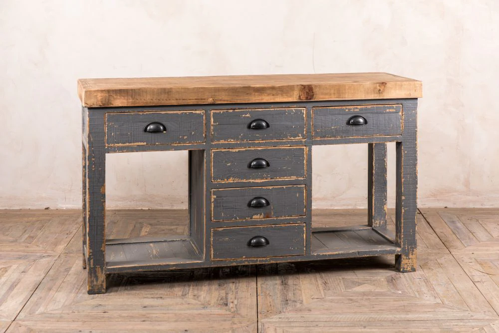 Distressed Pine Sideboard