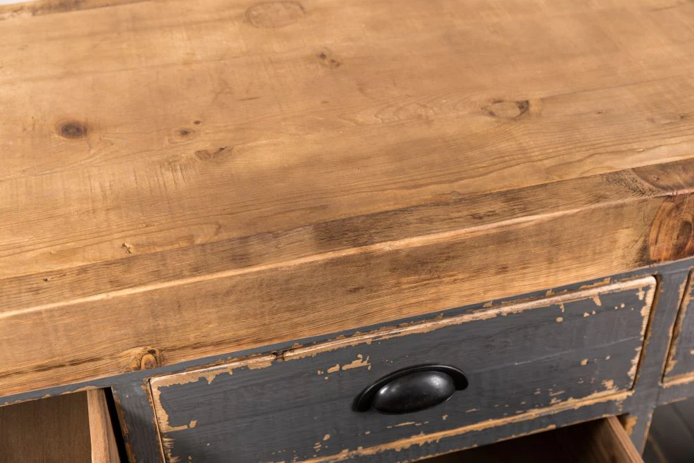 Distressed Pine Sideboard - Image 3