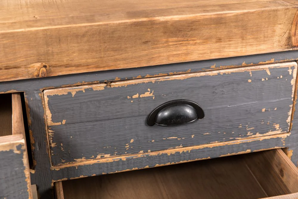 Distressed Pine Sideboard - Image 7