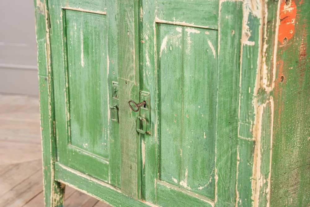 Green Pine Storage Cupboard - Image 10
