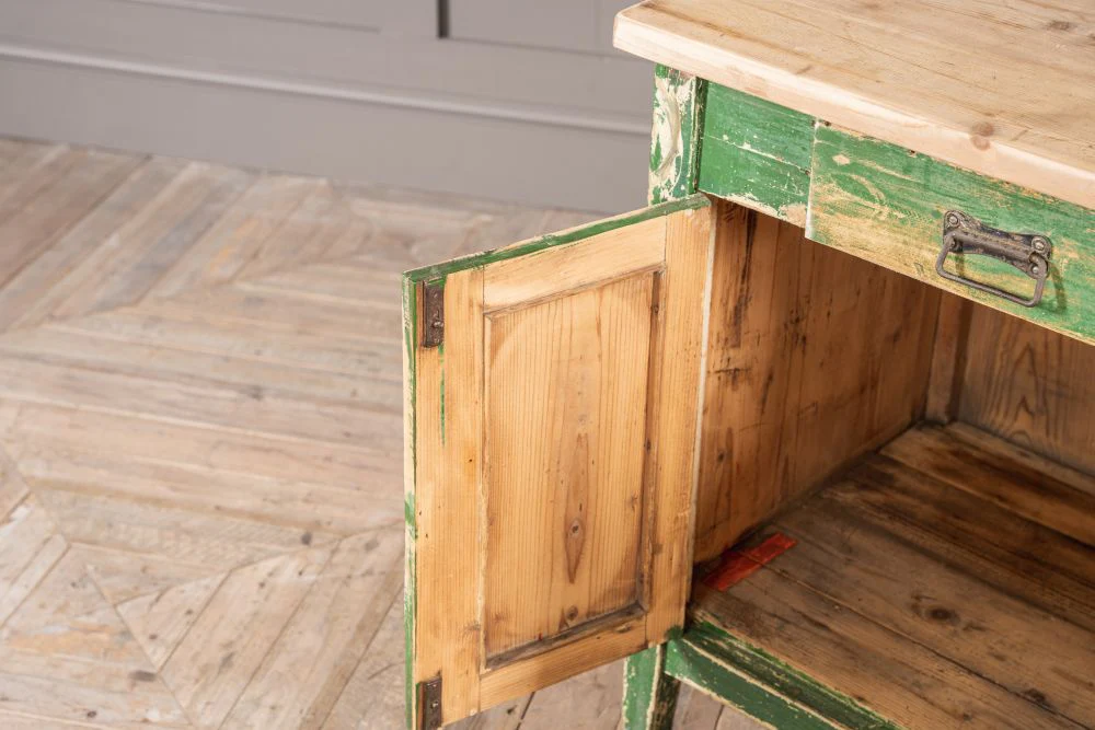 Green Pine Storage Cupboard - Image 2