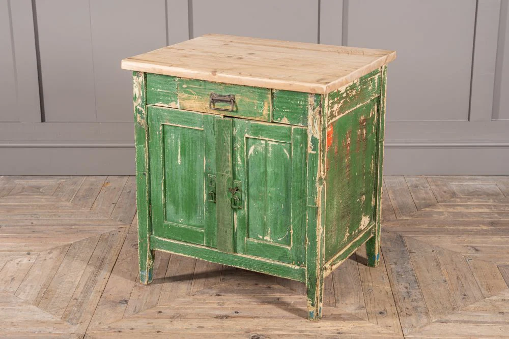 Green Pine Storage Cupboard - Image 3