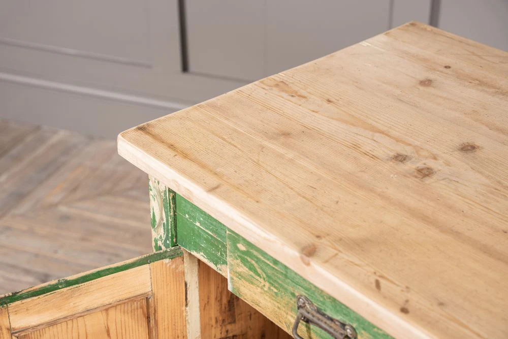 Green Pine Storage Cupboard - Image 9
