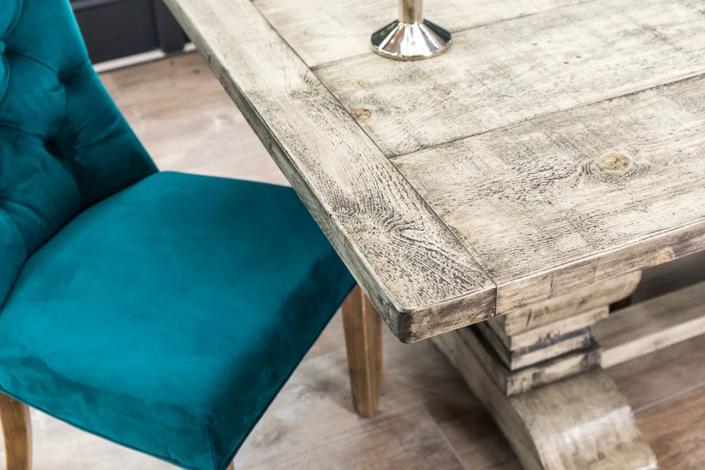 Windsor Bespoke Double Pedestal Table With Oiled Finish - Image 3