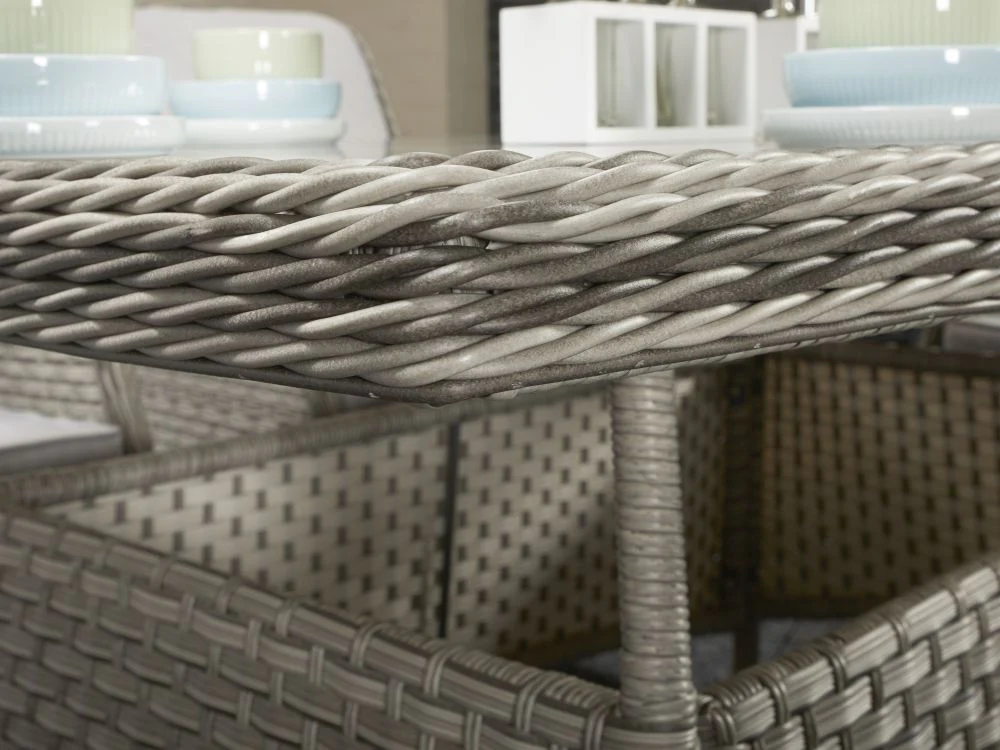Drakeford Rattan Style Outdoor Dining Set - Image 5