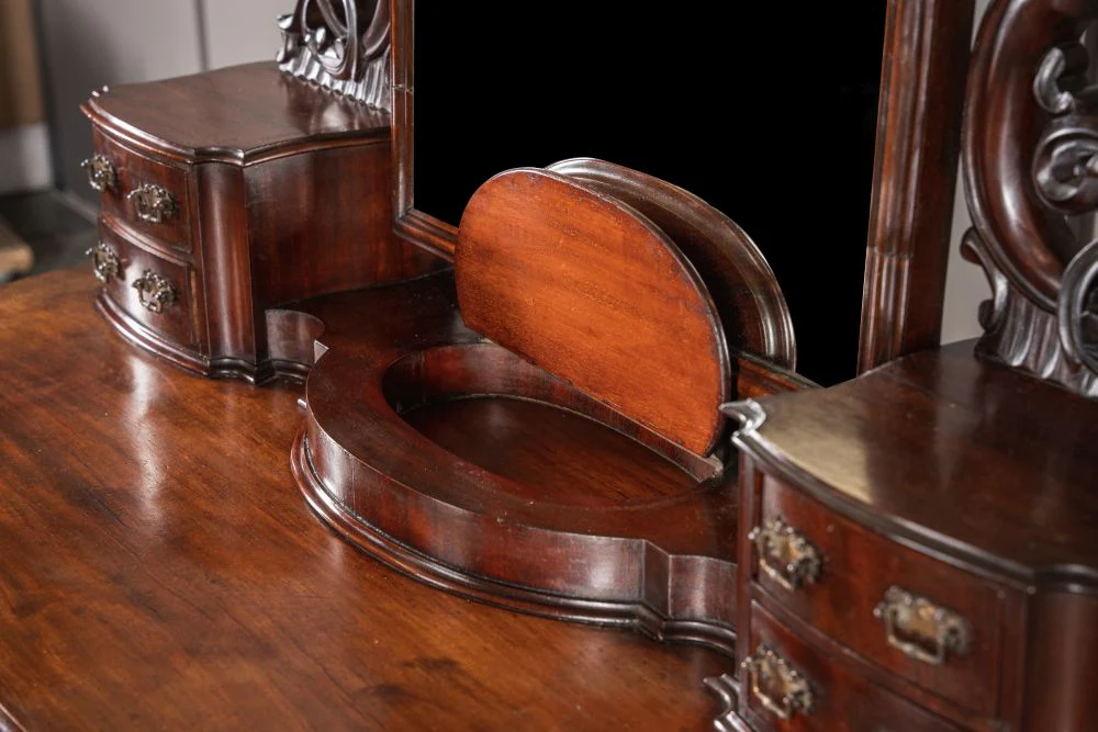 Victorian Mahogany Duchess Dressing Table - Image 11