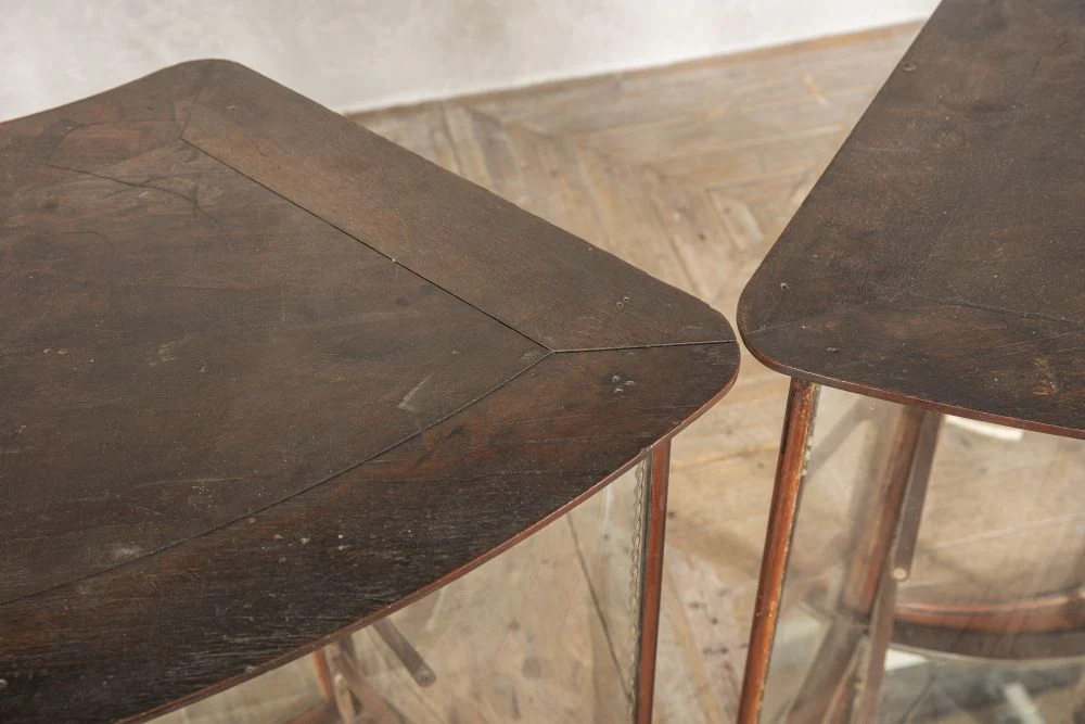 Pair of Edwardian Mahogany Haberdashery Cabinets - Image 6
