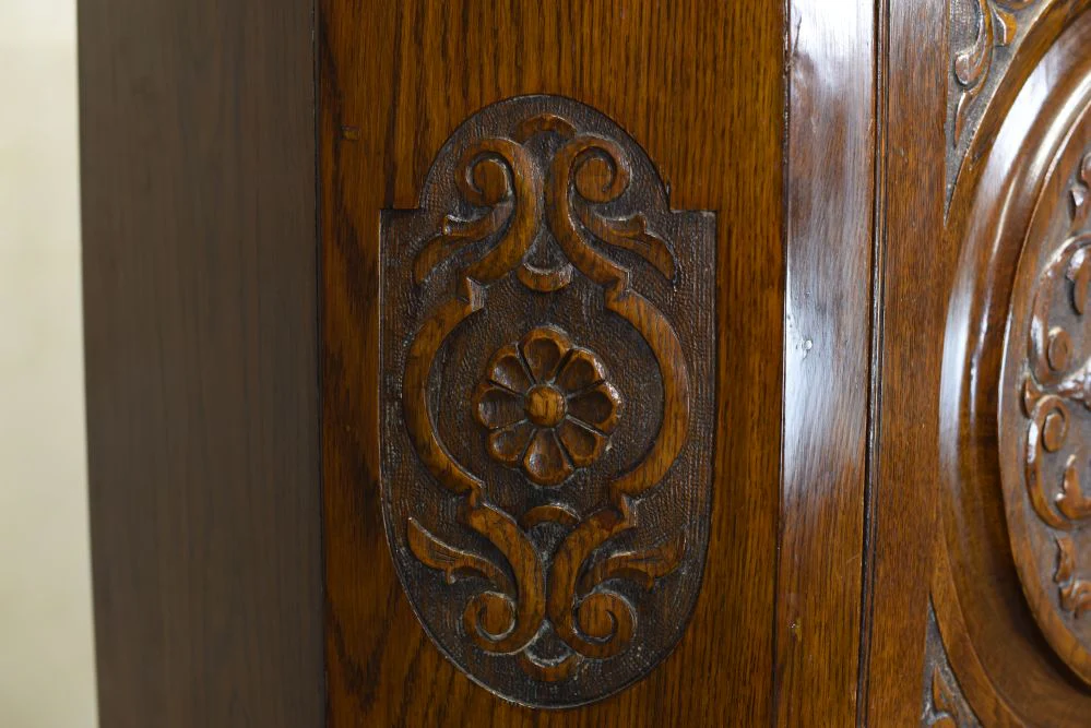 Edwardian Oak Hall Robe - Image 4