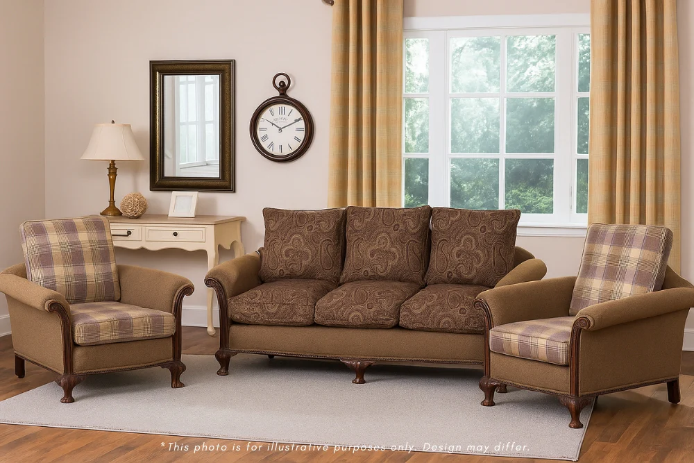 1920's Edwardian Three Piece Suite - Image 35