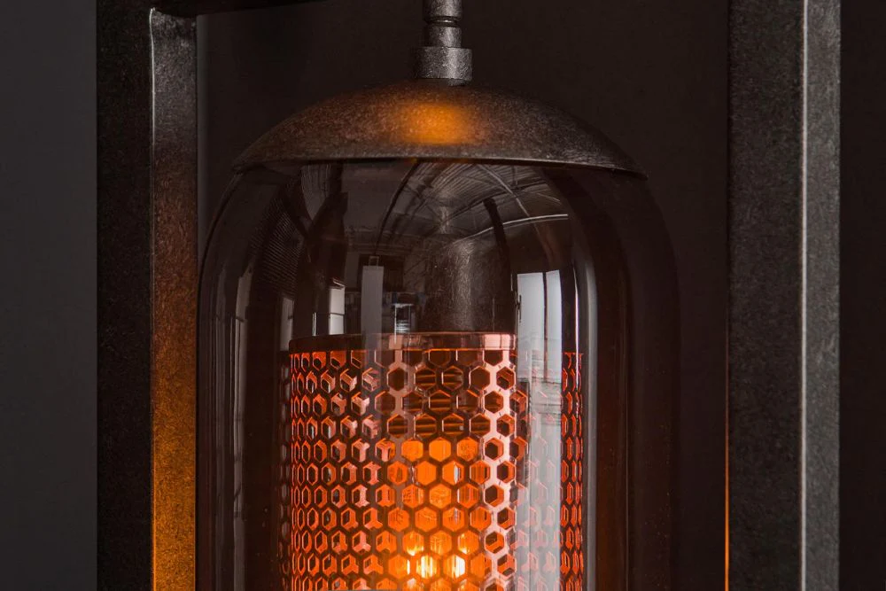 Ember Smoke Glass Floor Lamp - Image 3