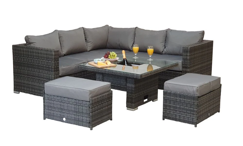 Farnborough Outdoor Corner Dining Set - Image 3