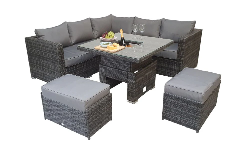 Farnborough Outdoor Corner Dining Set - Image 7