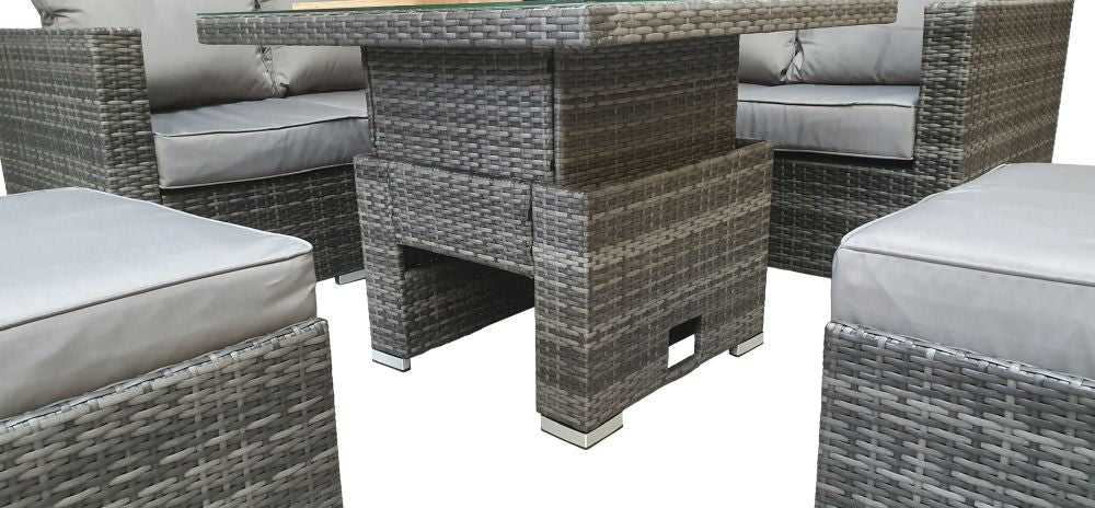 Farnborough Outdoor Corner Dining Set - Image 8