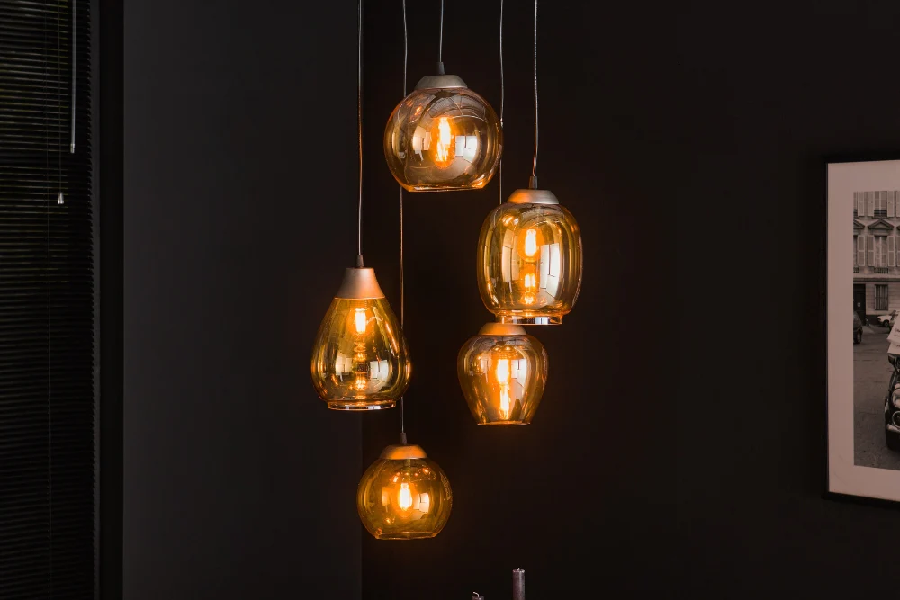 Flora 5 String Pendant Light