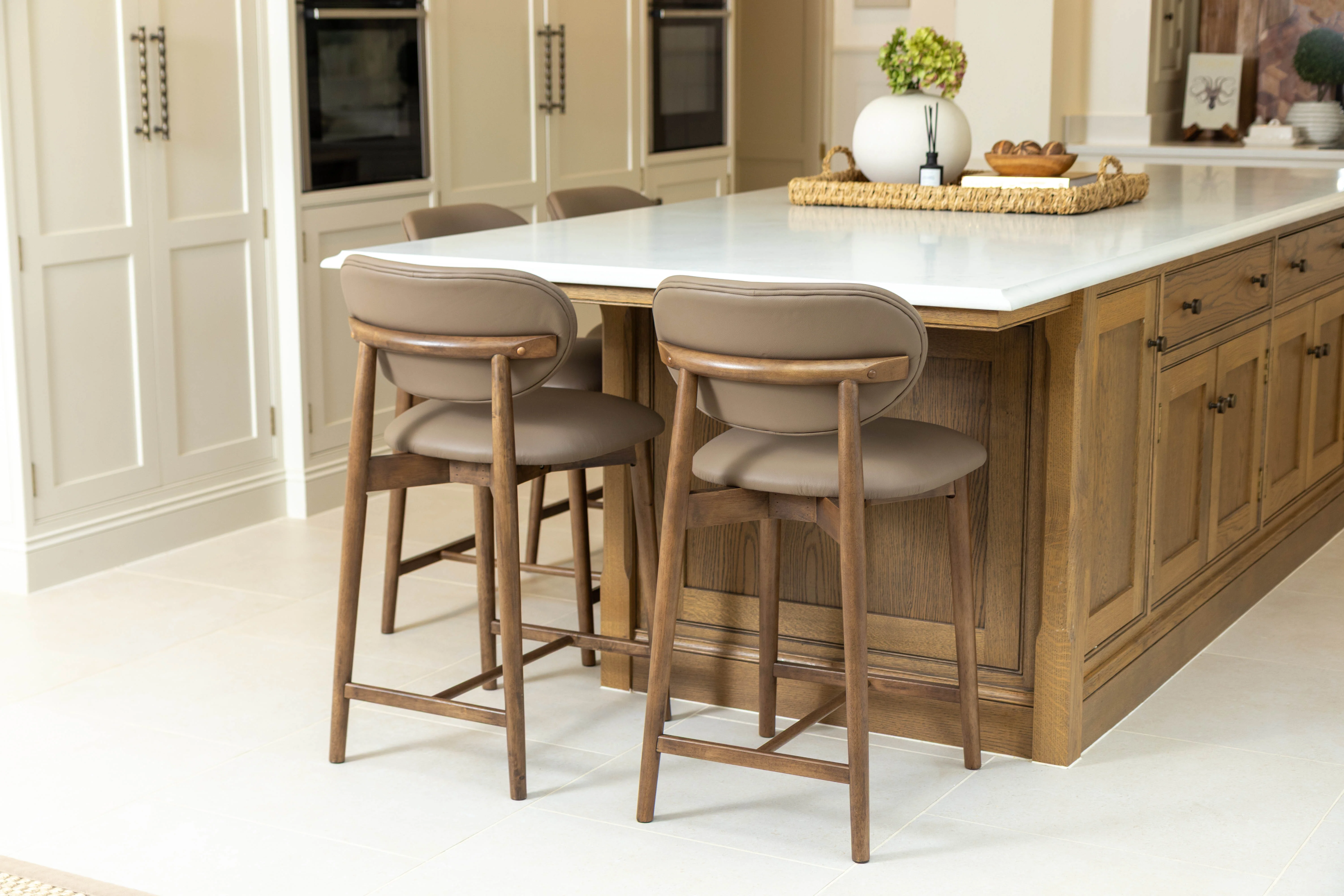 Florence Leather Counter Stool Range - Image 20