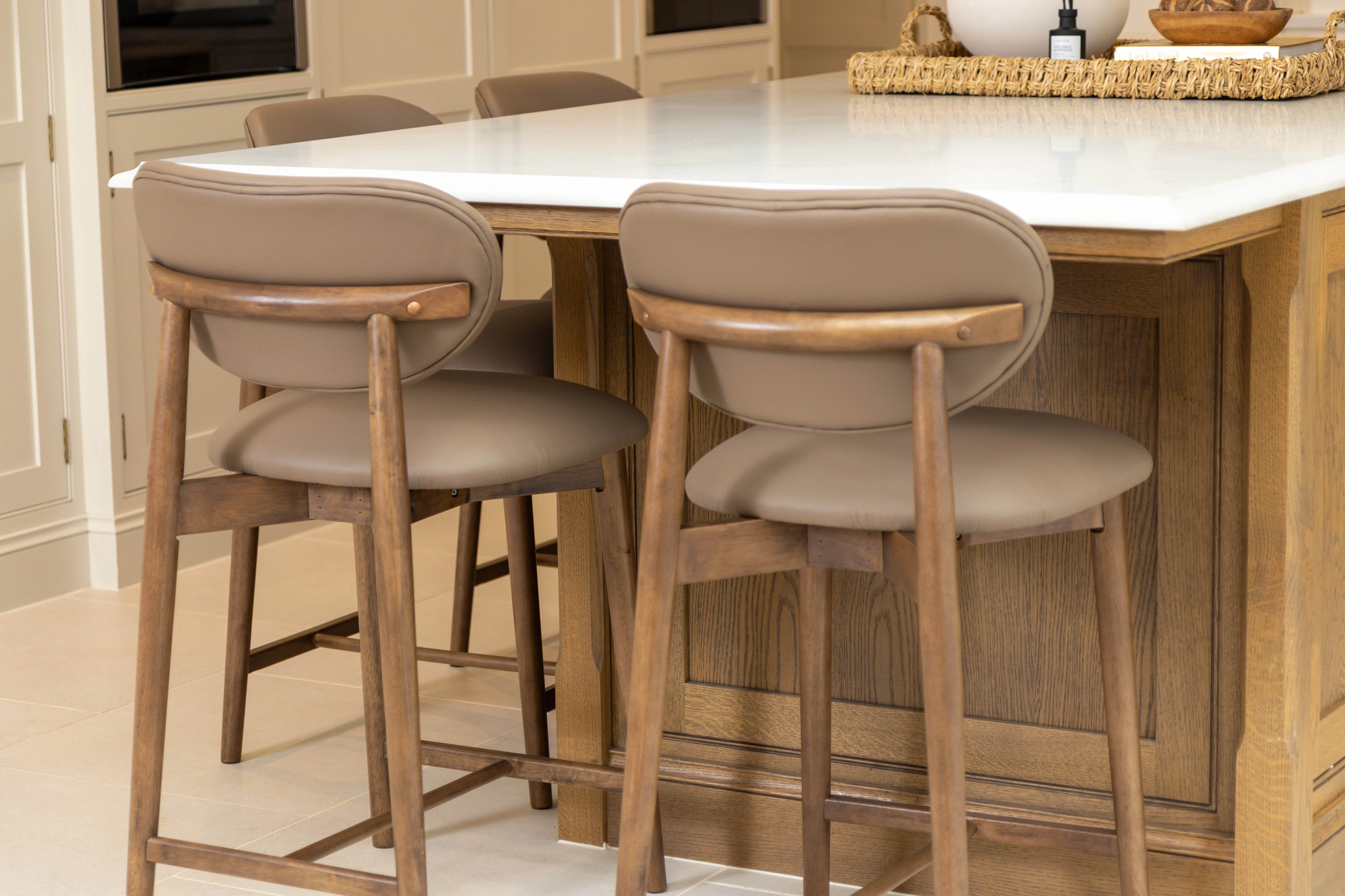 Florence Leather Counter Stool Range - Image 21
