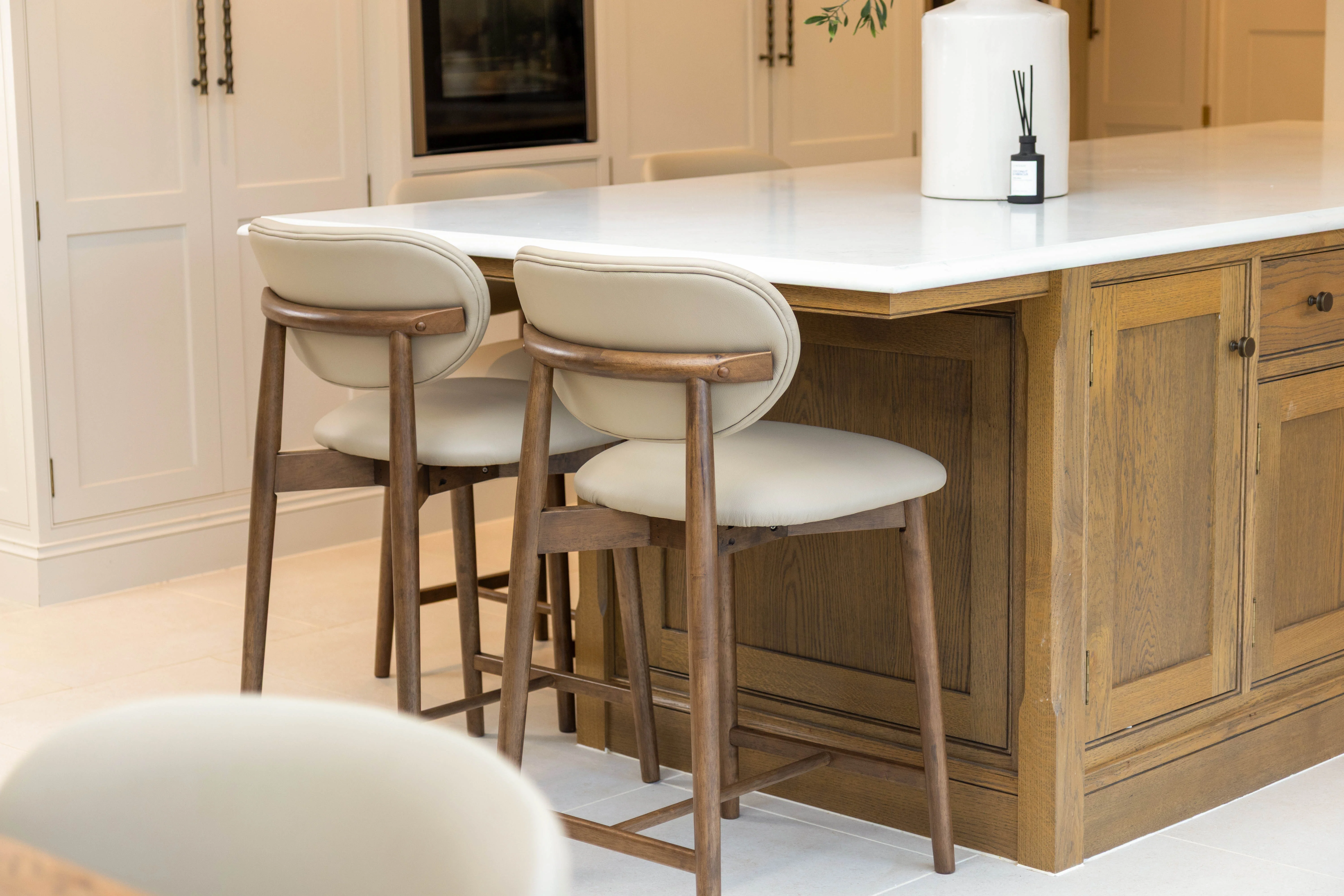 Florence Leather Counter Stool Range - Image 29