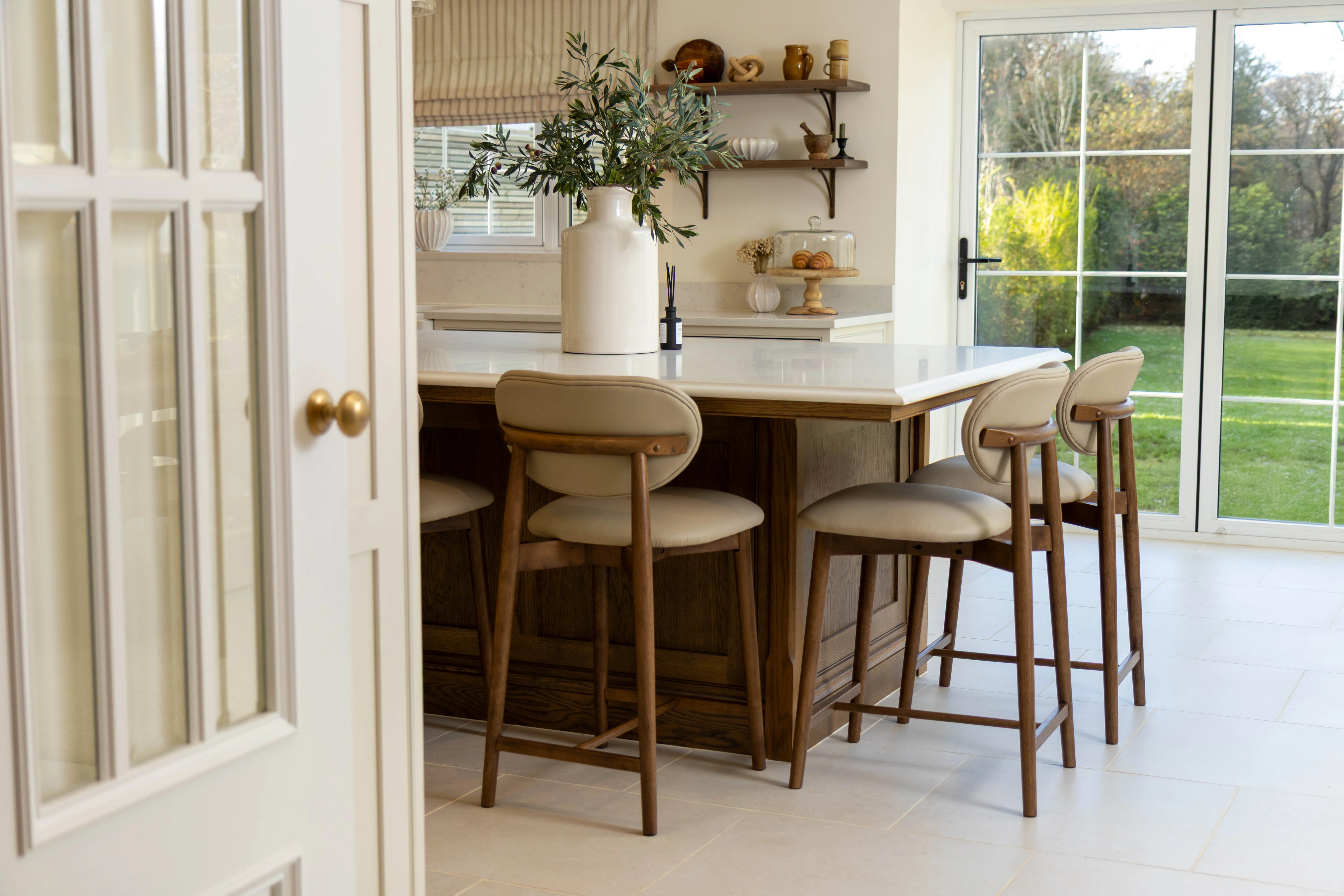 Florence Leather Counter Stool Range - Image 31