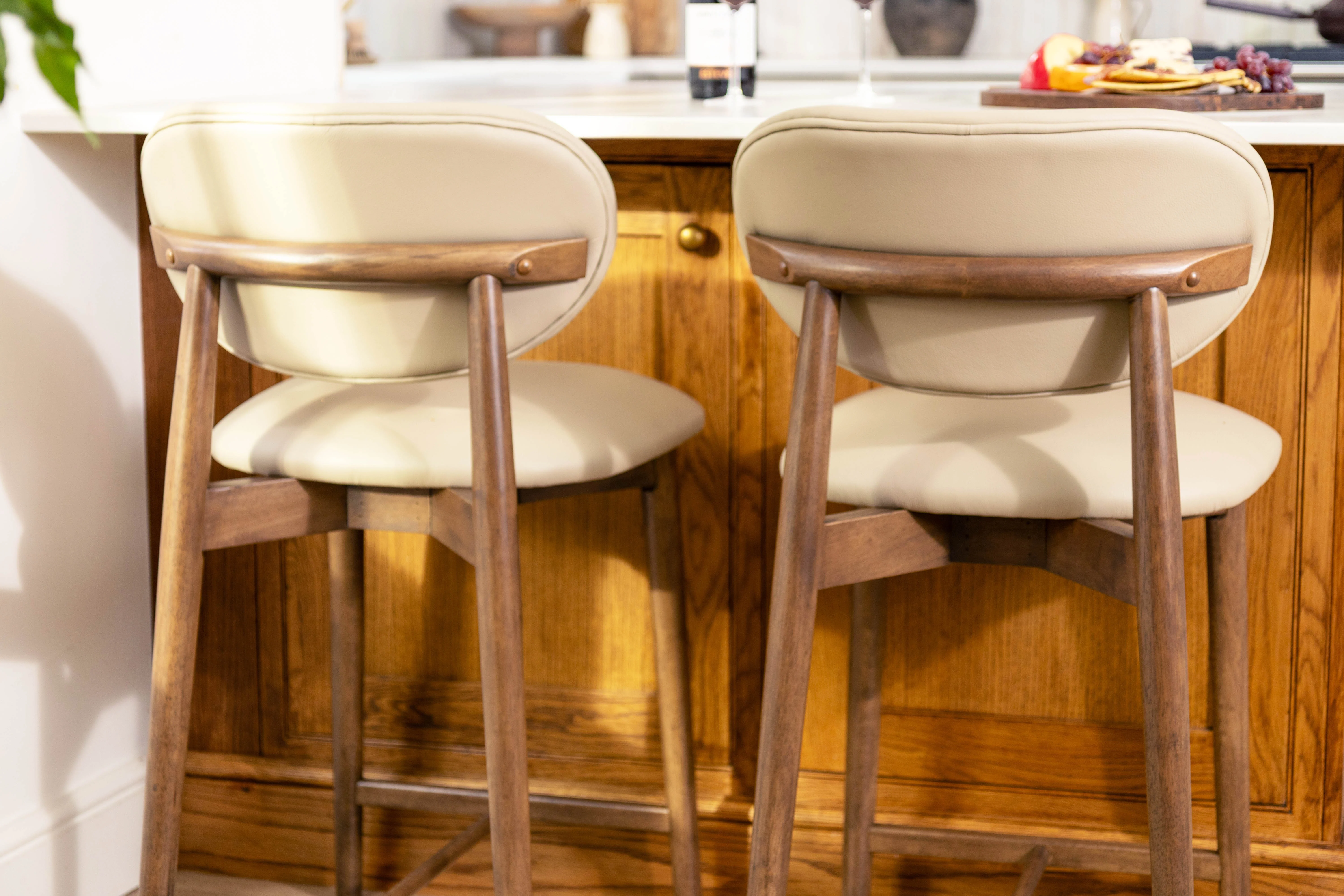 Florence Leather Counter Stool Range - Image 32