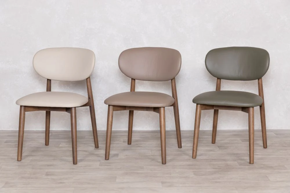 Florence Leather Dining Chair Range - Image 41