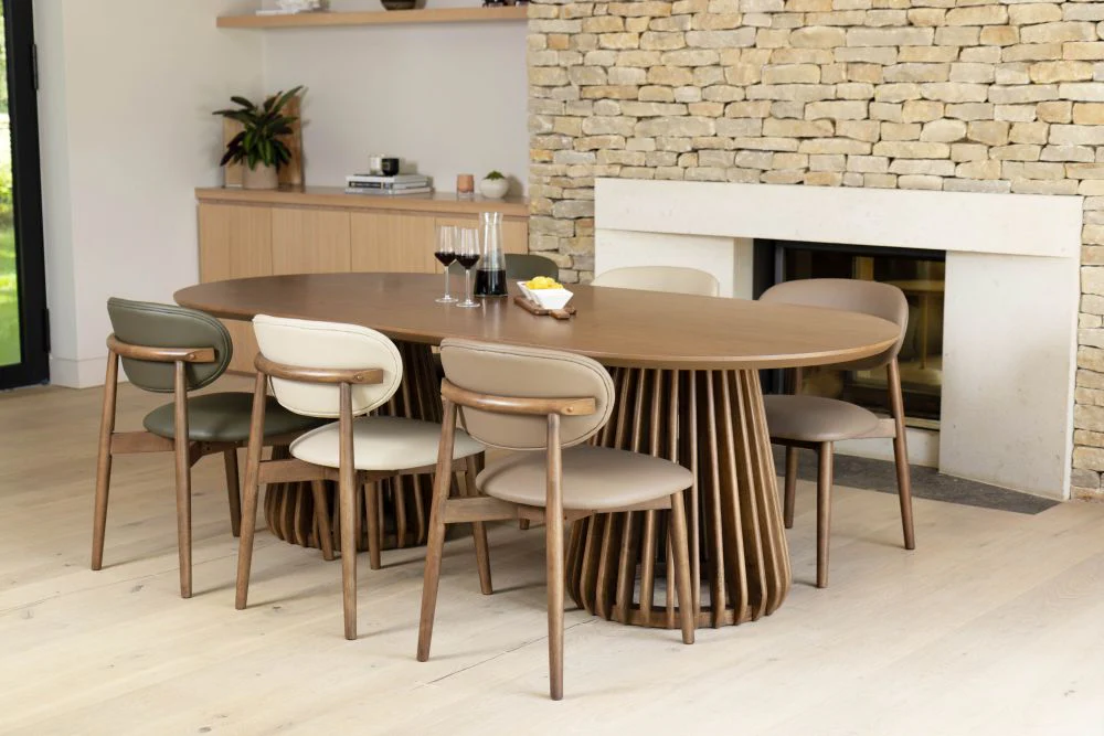 Florence Leather Dining Chair Range - Image 50