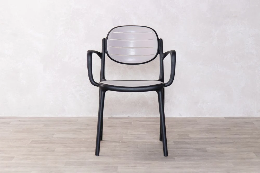 Florida Garden Chair - Light Grey - Image 5